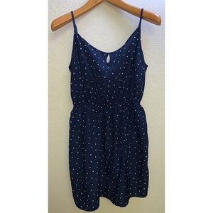 Blue&White Polka Dot Dress